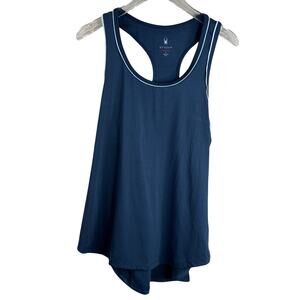 Spyder Racerback Tank Women Large Blue Athletic Camping Outdoors